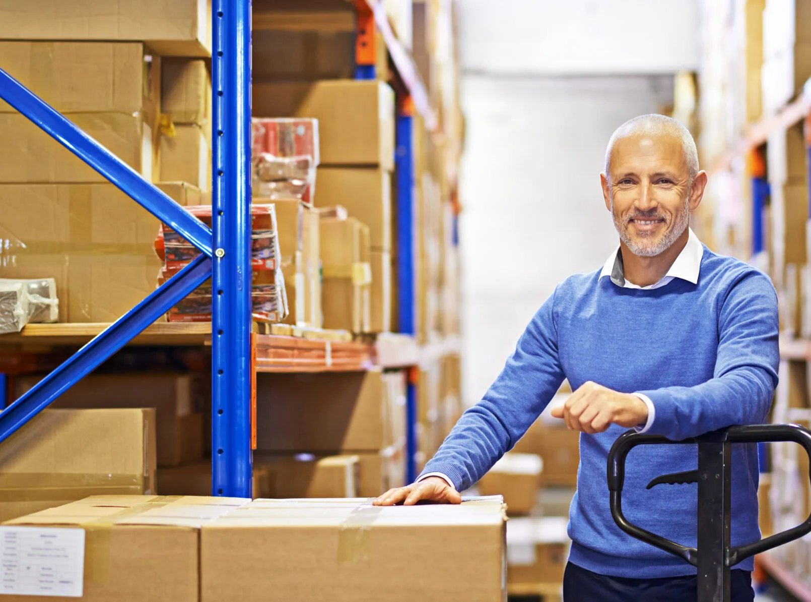 Plant employee who uses Junot Barcoding